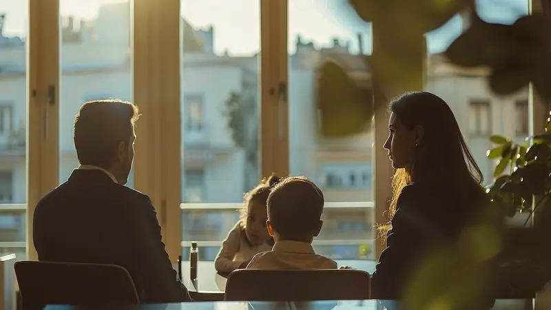Divorcio con hijos en España: qué decide el Juez