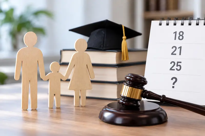 hasta qué edad se paga la pensión de alimentos